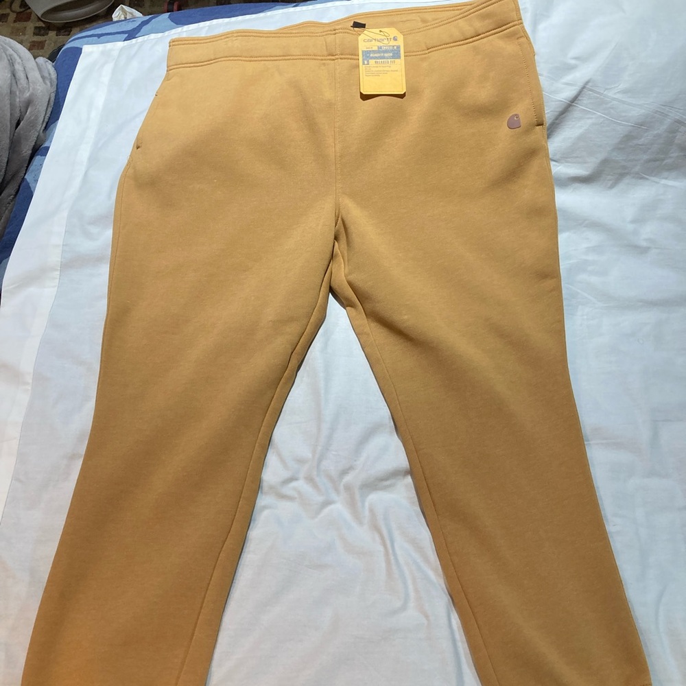 Women’s Carhartt Relaxed Fit Jogger fleece lined pant! Size 2X, NWT!